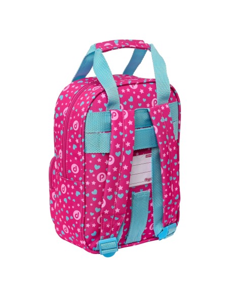 Cartable Pinypon Bleu Rose 20 x 28 x 8 cm