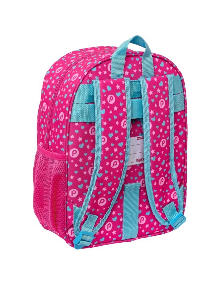 Cartable Pinypon Bleu Rose 26 x 34 x 11 cm