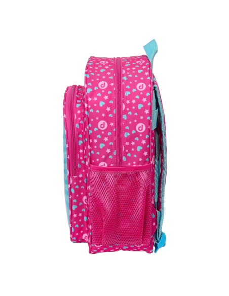 Cartable Pinypon Bleu Rose 26 x 34 x 11 cm