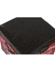 Set de boîtes décoratives Home ESPRIT Marron Multicouleur Polyuréthane Bois Vintage 2