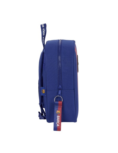 Cartable F.C. Barcelona Rouge Blue marine 22 x 27 x 10 cm