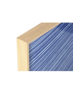 Cadre Home ESPRIT Jaune Bleu Moderne 120 x 3,5 x 120 cm (2 Unités) 2