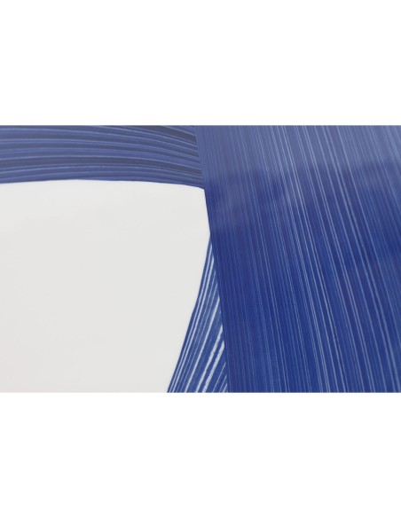 Cadre Home ESPRIT Jaune Bleu Moderne 120 x 3,5 x 120 cm (2 Unités)