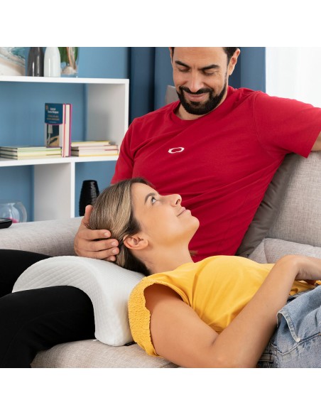 Oreiller Cervical Viscoélastique pour Couple Cozzy InnovaGoods