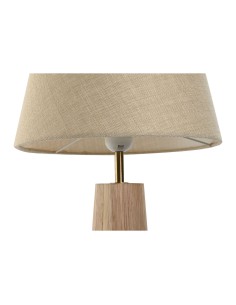 Lampe de bureau Home ESPRIT Beige Naturel 50 W 220 V 2