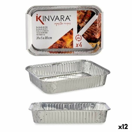 Jeux de plateaux Kinvara 82276 12 Unités 4 Pièces