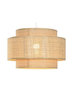 Suspension Home ESPRIT Marron Bambou 50 W 56 x 56 x 37 cm 2