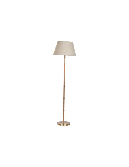 Lampadaire Home ESPRIT Beige Doré Naturel 50 W 220 V 42 x 42 x 154 cm