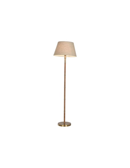 Lampadaire Home ESPRIT Beige Doré Naturel 50 W 220 V 42 x 42 x 154 cm