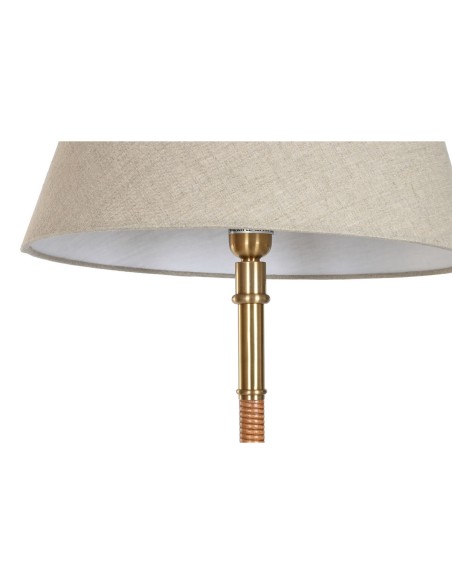 Lampadaire Home ESPRIT Beige Doré Naturel 50 W 220 V 42 x 42 x 154 cm