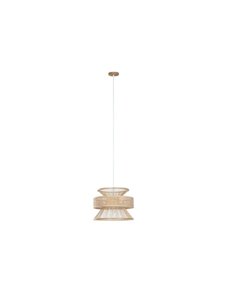 Suspension Home ESPRIT Marron Bambou 50 W 40 x 40 x 30 cm