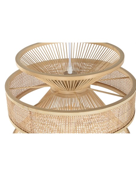 Suspension Home ESPRIT Marron Bambou 50 W 40 x 40 x 30 cm
