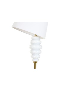 Lampadaire Home ESPRIT Blanc Doré 220 V 43 x 43 x 170 cm 2
