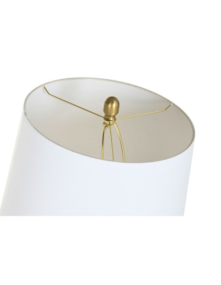 Lampadaire Home ESPRIT Blanc Doré 220 V 43 x 43 x 170 cm