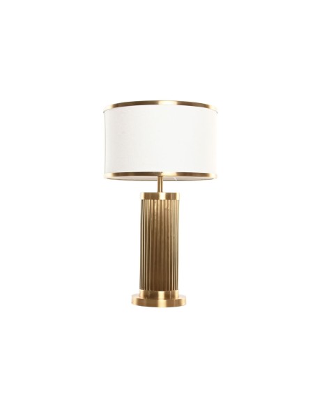 Lampe de bureau Home ESPRIT Blanc Doré 50 W 220 V