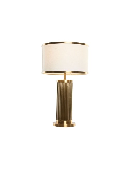 Lampe de bureau Home ESPRIT Blanc Doré 50 W 220 V