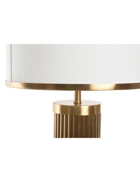 Lampe de bureau Home ESPRIT Blanc Doré 50 W 220 V
