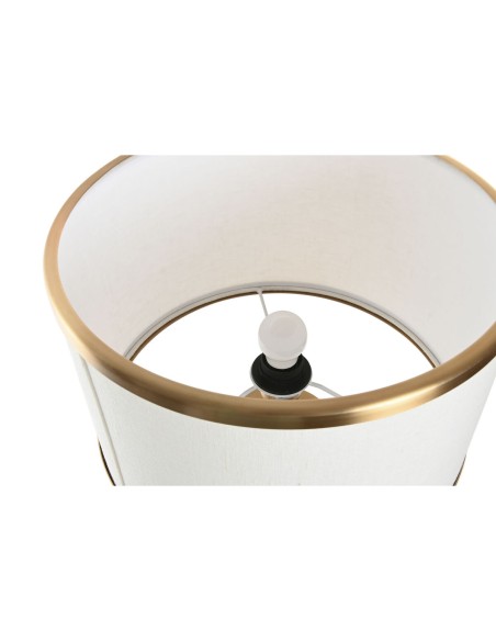 Lampe de bureau Home ESPRIT Blanc Doré 50 W 220 V