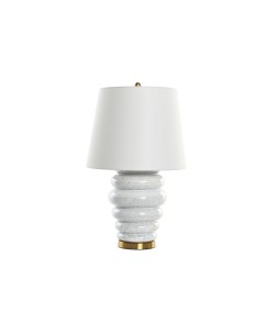 Lampe de bureau Home ESPRIT Blanc Doré 50 W 220 V