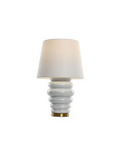 Lampe de bureau Home ESPRIT Blanc Doré 50 W 220 V 2