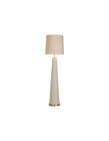Lampadaire Home ESPRIT Beige Doré 50 W 220 V 40 x 40 x 149 cm