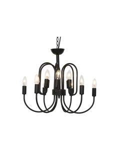 Suspension Home ESPRIT Noir Métal 54 x 54 x 46 cm 2