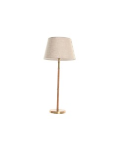 Lampe de bureau Home ESPRIT Beige Doré Naturel 50 W 220 V