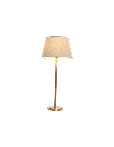 Lampe de bureau Home ESPRIT Beige Doré Naturel 50 W 220 V