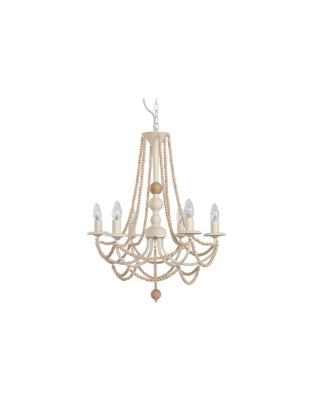 Suspension Home ESPRIT Marron Clair Métal Fer Pin 25 W 57 x 28 x 57 cm