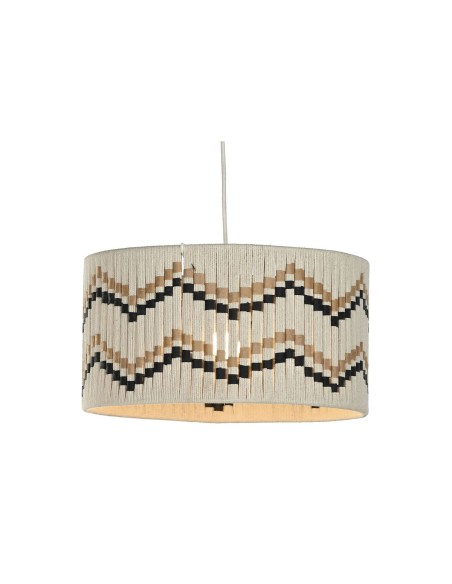 Suspension Home ESPRIT Bicolore Raphia 50 W 39 x 39 x 21 cm