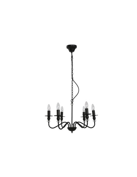 Suspension Home ESPRIT Noir Métal 25 W 54 x 54 x 46 cm