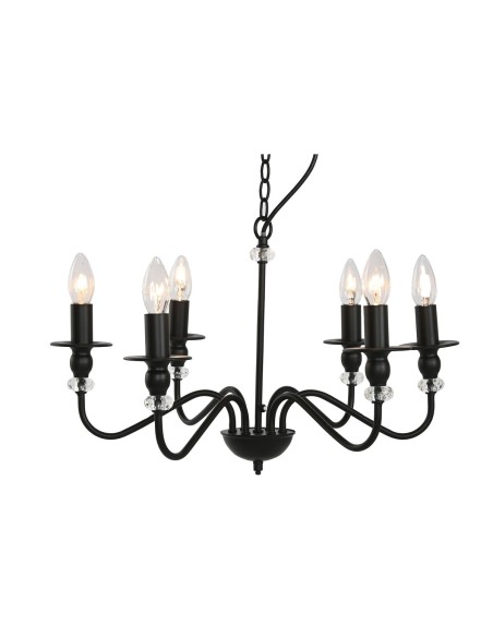 Suspension Home ESPRIT Noir Métal 25 W 54 x 54 x 46 cm