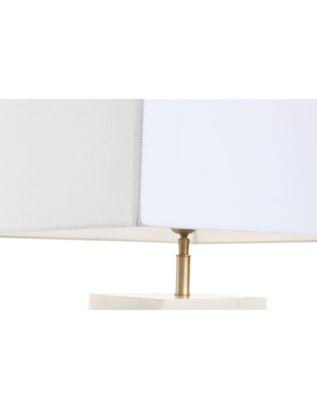 Lampe de bureau Home ESPRIT Blanc Doré 50 W 220 V