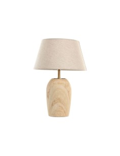Lampe de bureau Home ESPRIT Beige Doré Naturel 50 W 220 V