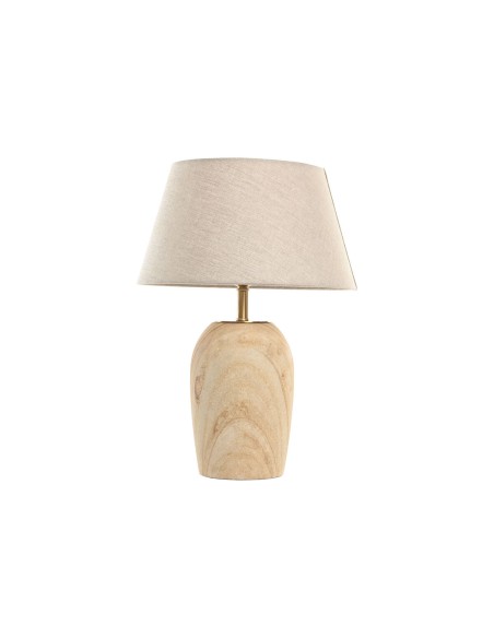 Lampe de bureau Home ESPRIT Beige Doré Naturel 50 W 220 V