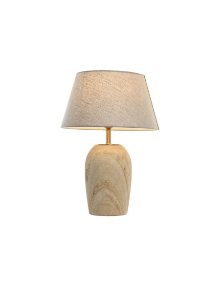 Lampe de bureau Home ESPRIT Beige Doré Naturel 50 W 220 V