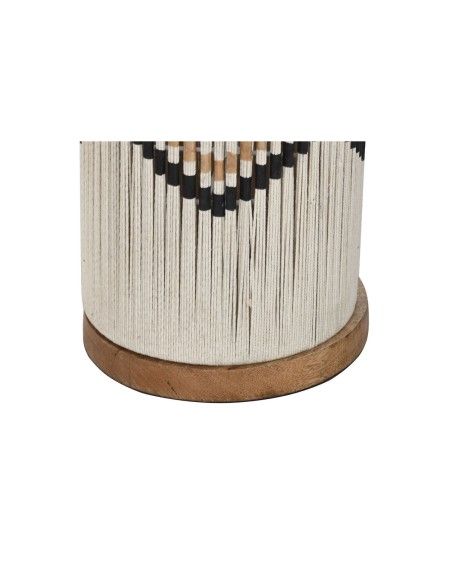 Lampadaire Home ESPRIT Beige Bicolore 50 W 220 V 25 x 25 x 125 cm