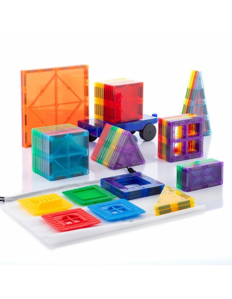 Blocs de Construction Magnétiques 3D Magoks InnovaGoods 57 Pièces