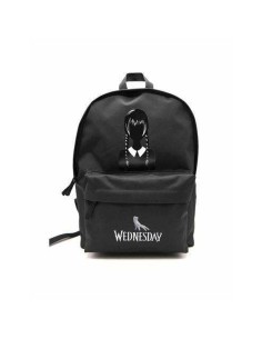 Cartable Wednesday Wednesday Addams Noir 43 x 31 x 13,5 cm
