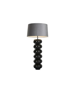 Lampe de bureau Home ESPRIT Noir Gris 50 W 220 V 2