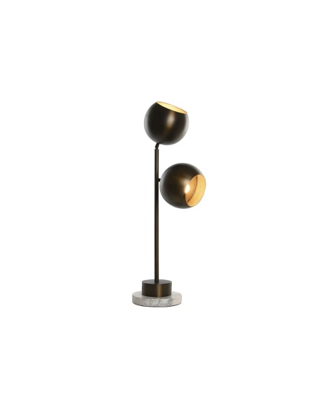 Lampe de bureau Home ESPRIT Cuivre 50 W 220 V