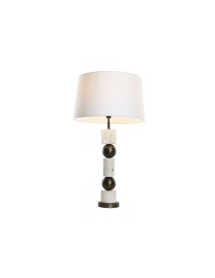 Lampe de bureau Home ESPRIT Blanc Bronze 50 W 220 V 2