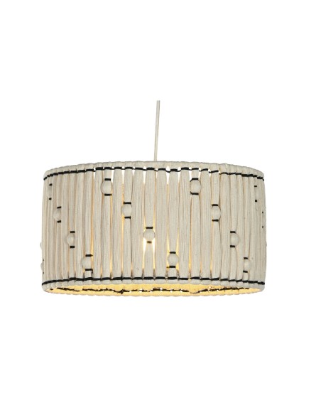 Suspension Home ESPRIT Noir Jute 50 W 39 x 39 x 21 cm