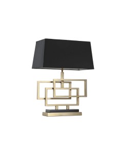 Lampe de bureau Home ESPRIT Noir Doré 50 W 220 V