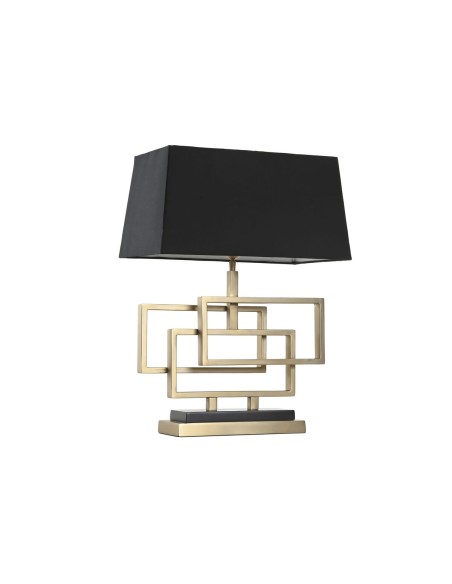 Lampe de bureau Home ESPRIT Noir Doré 50 W 220 V