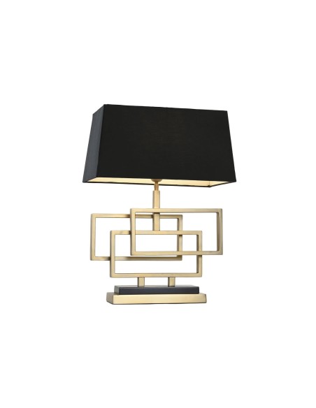 Lampe de bureau Home ESPRIT Noir Doré 50 W 220 V