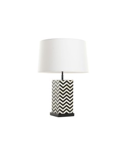 Lampe de bureau Home ESPRIT Blanc Noir 50 W 220 V