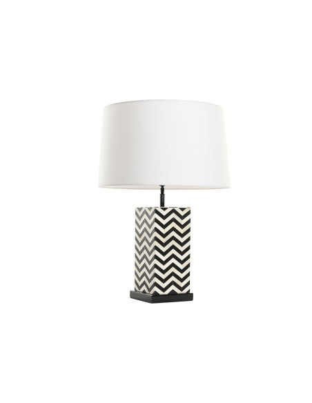 Lampe de bureau Home ESPRIT Blanc Noir 50 W 220 V