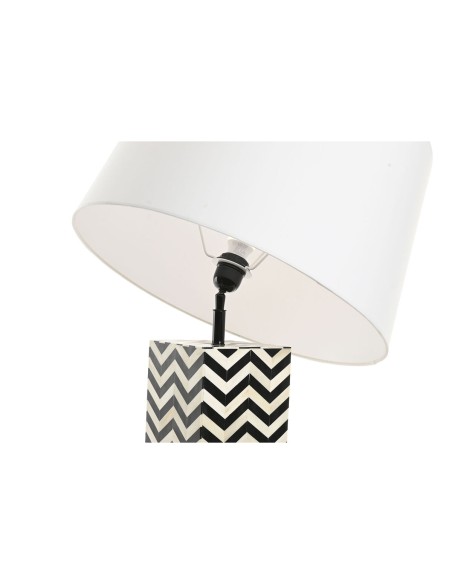 Lampe de bureau Home ESPRIT Blanc Noir 50 W 220 V