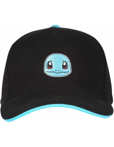 Casquette Unisex Pokémon Squirtle Badge Noir Taille unique 58 cm